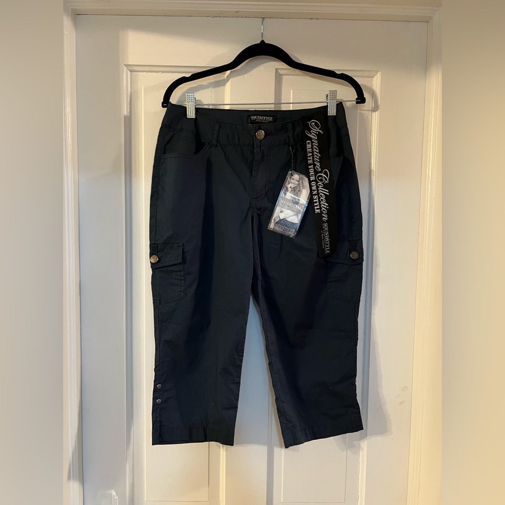 SOUND/STYLE NEW YORK CAPRI PANTS NWT
